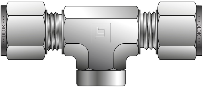 Female Branch Tee NPT (For Metric Tube)